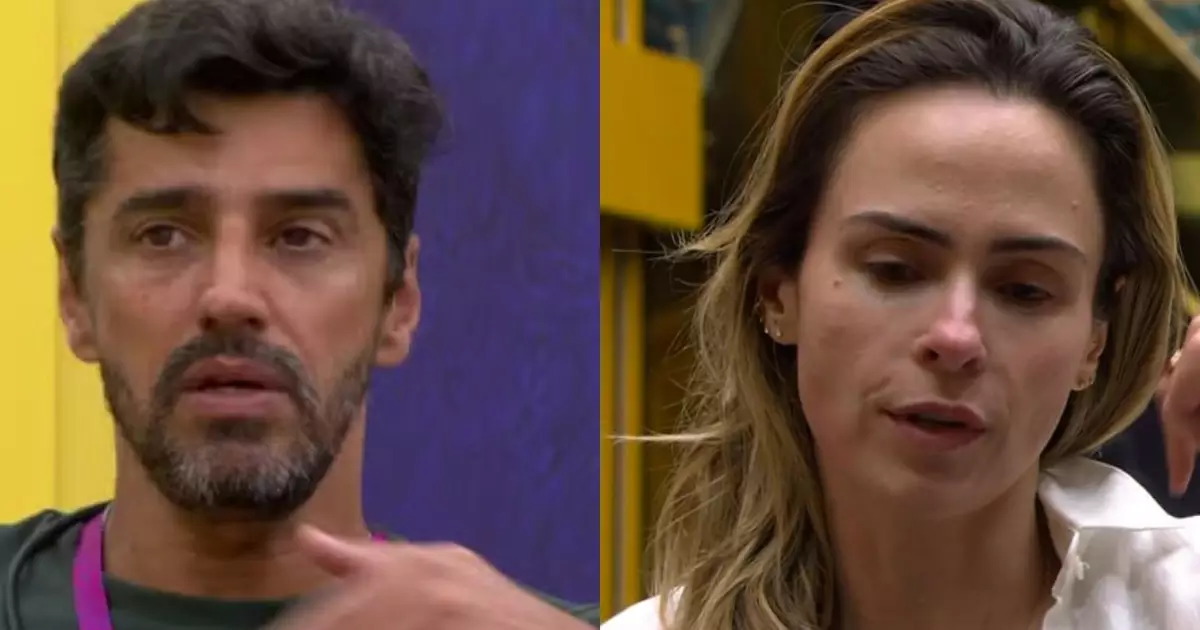 Ana Paula Renault emocionada no BBB 26