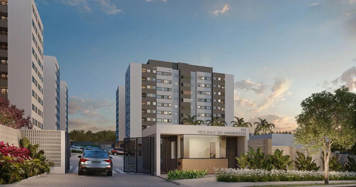 Fachada do Residencial Vale do Amanhecer em Aracaju