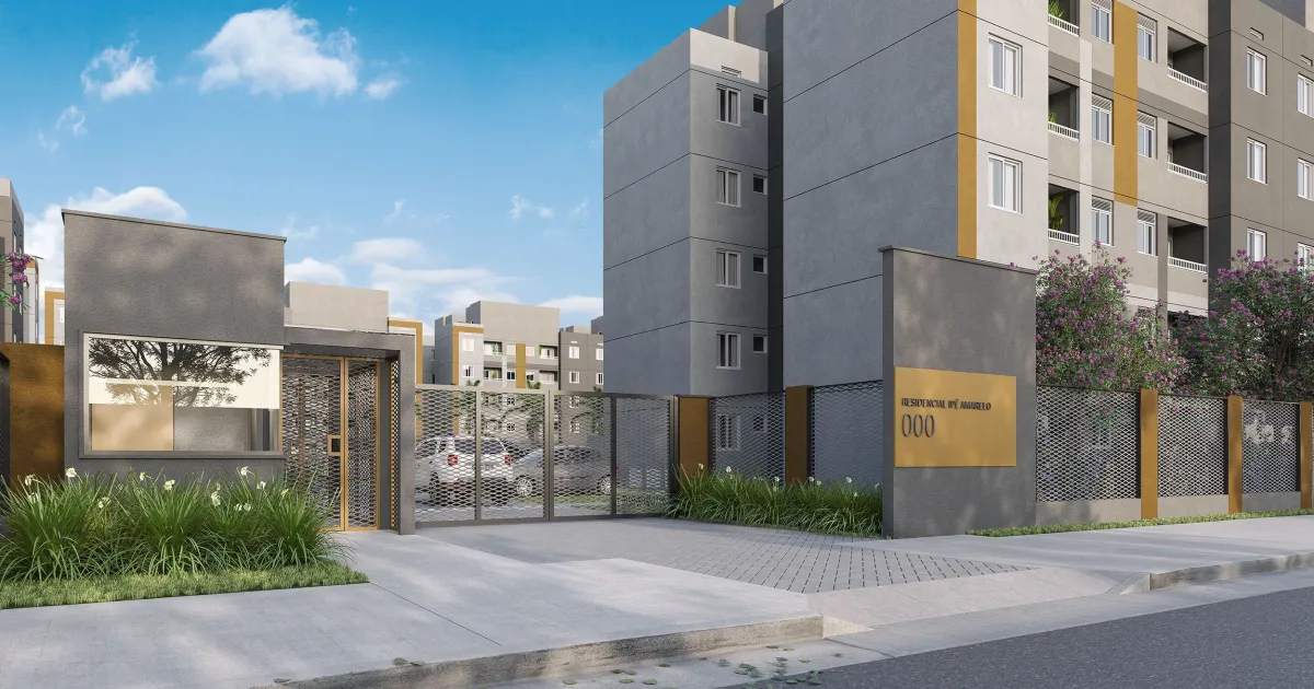 Maquete do projeto Cidade Sete Sóis em Campo Grande