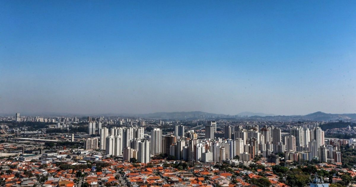 Fachada de empreendimento residencial MRV em São Paulo
