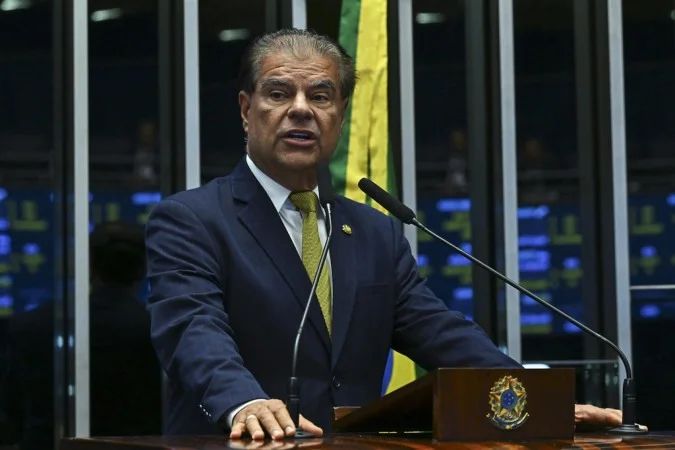 Nelsinho Trad em pronunciamento no Senado
