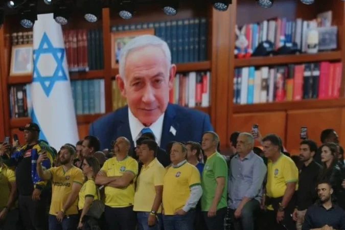 Vídeo de Benjamin Netanyahu exibido em convenção do PL