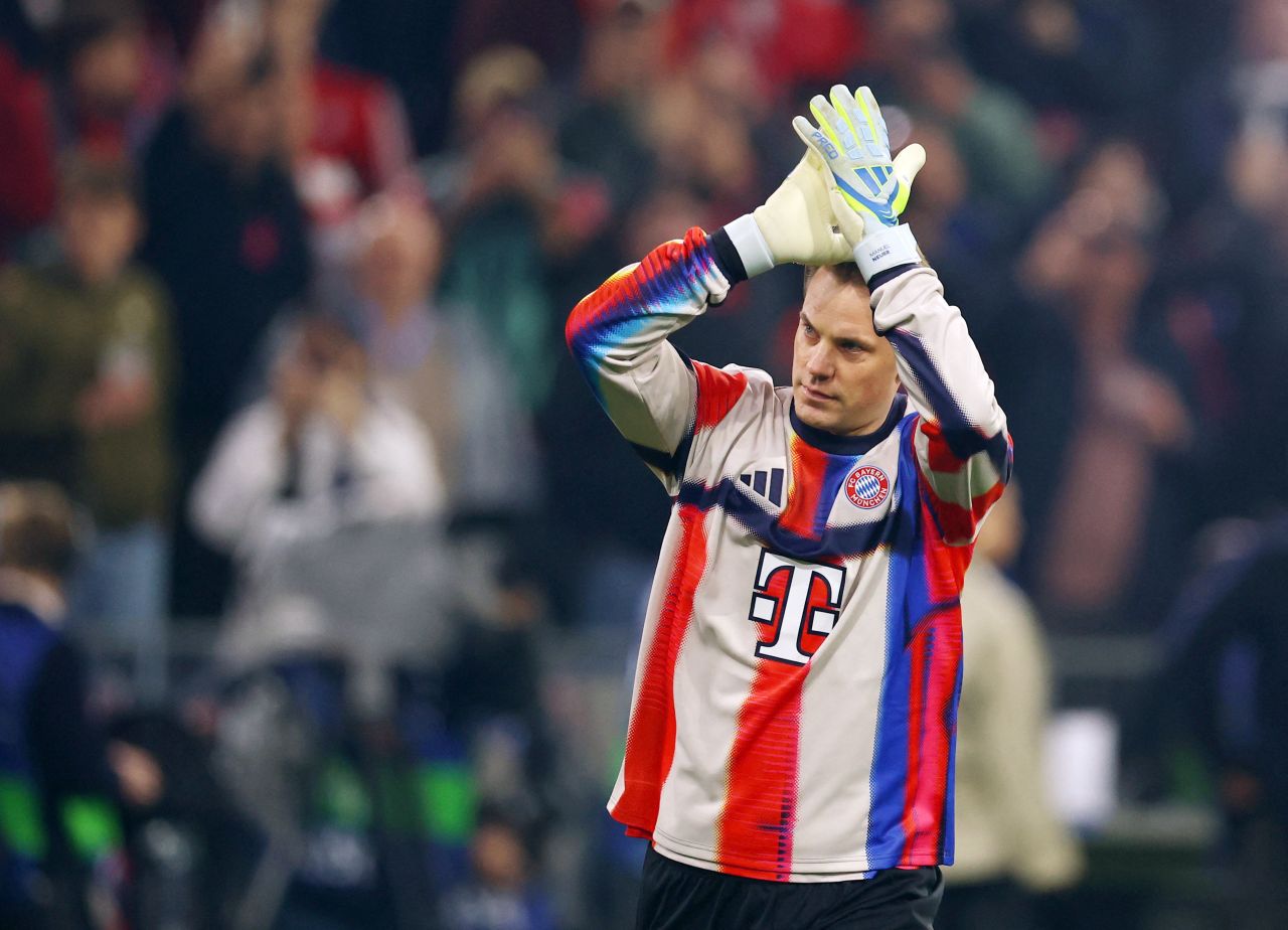 Manuel Neuer em ação pelo Bayern de Munique