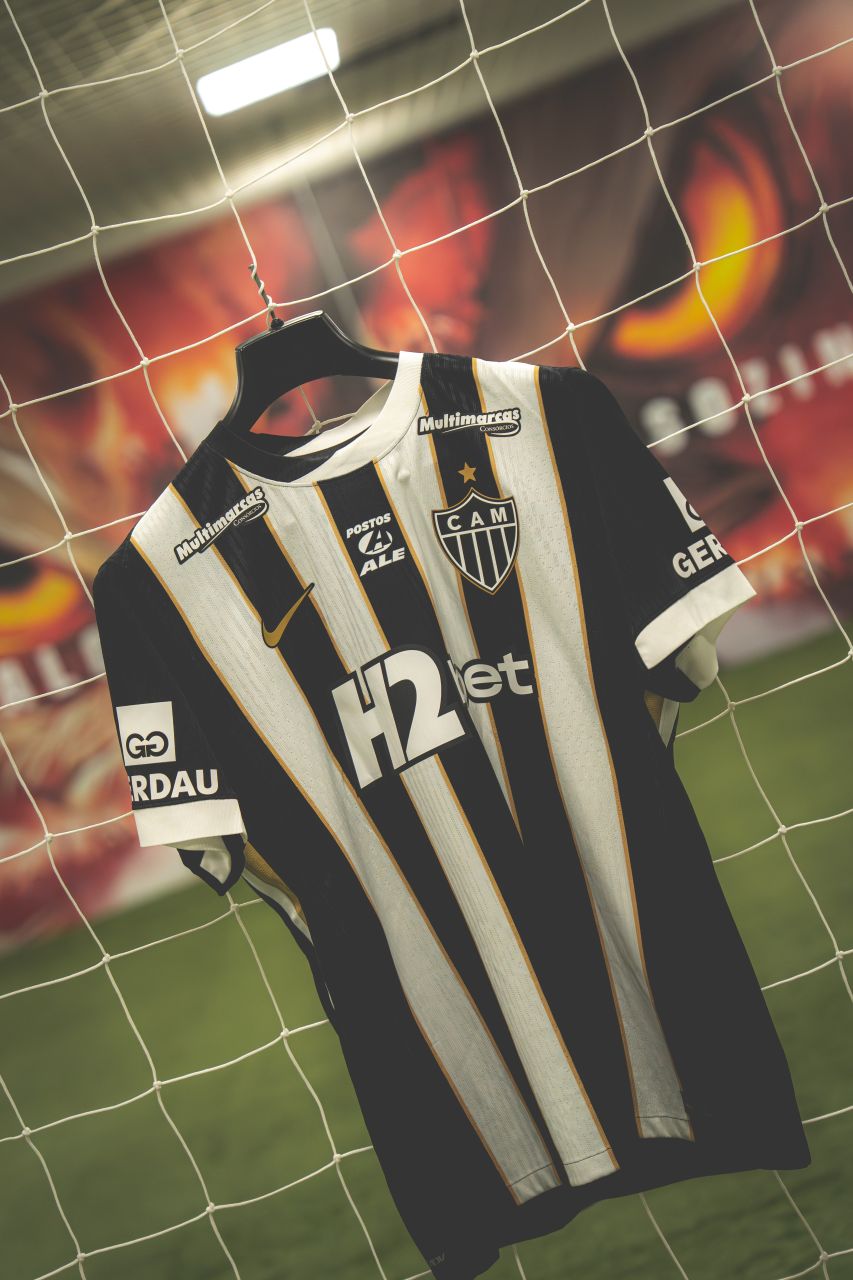 Camisa do Atlético-MG produzida pela Nike