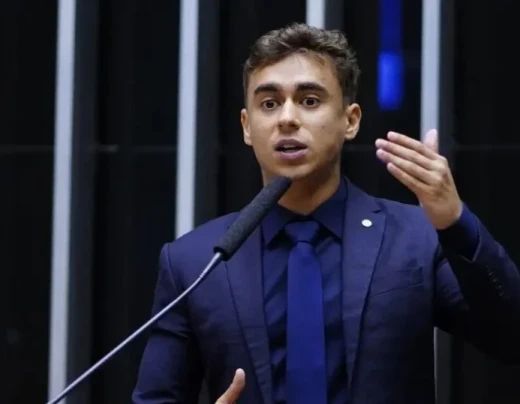 Nikolas Ferreira em vídeo nas redes sociais