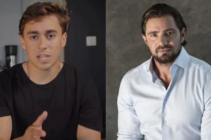 Deputado Nikolas Ferreira grava vídeo em rede social