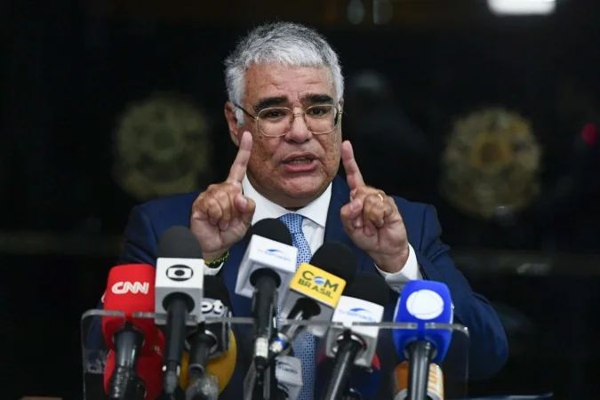 Plenário do Senado durante sessão
