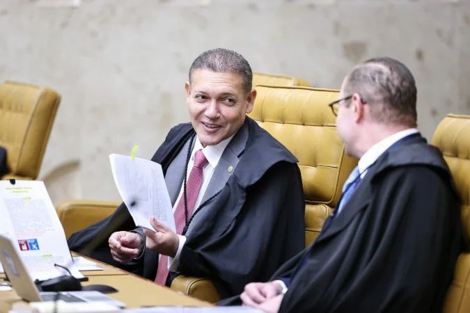 Kassio Nunes Marques durante sessão no STF