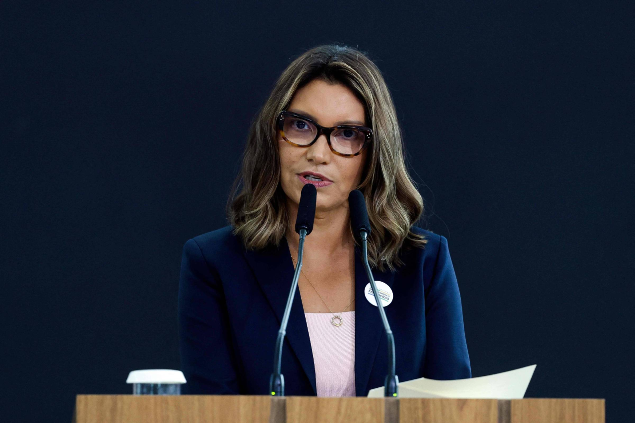 Rosângela da Silva, primeira-dama, em evento institucional