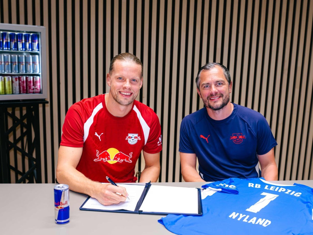 Orjan Nyland em ação com a camisa do RB Leipzig
