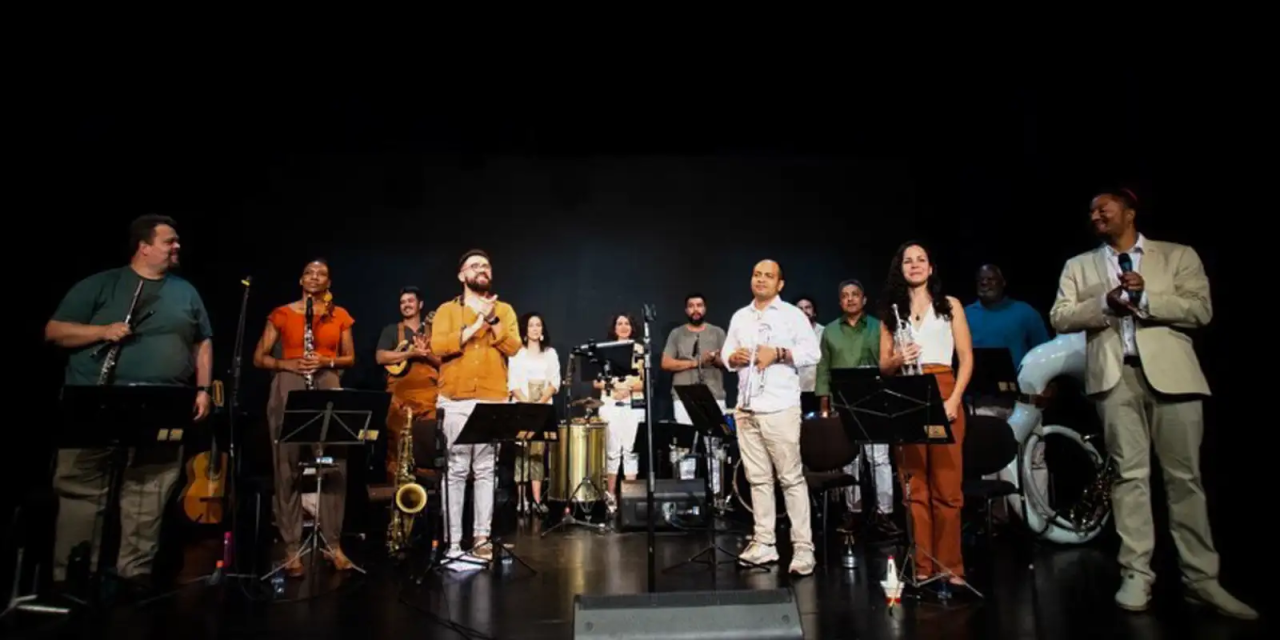 Orquestra Pizindim em ensaio