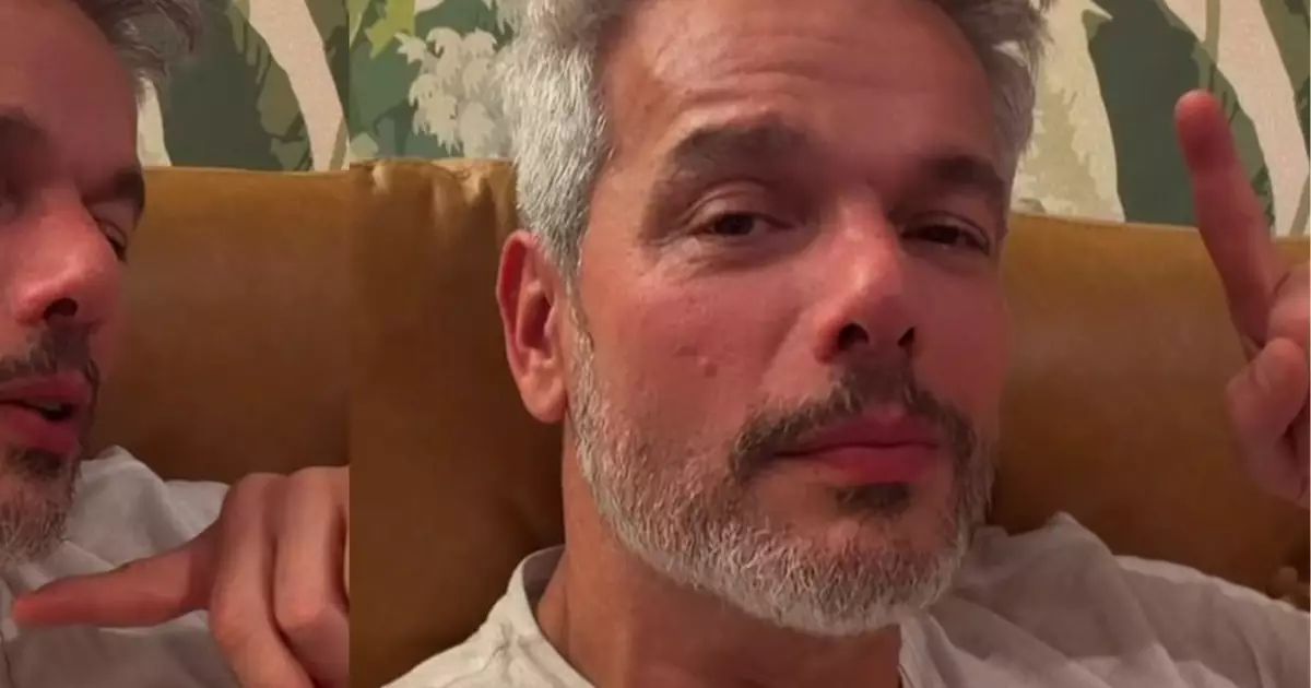 Otaviano Costa durante ensaio do Dança dos Famosos