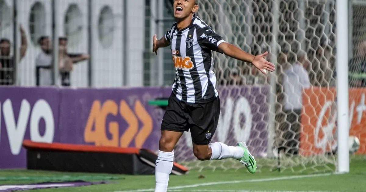 Comemoração do Atlético-MG no Pacaembu em 8 de novembro de 2014
