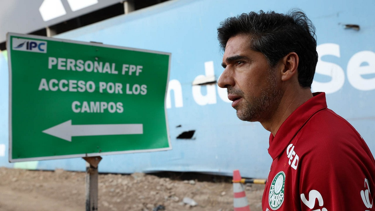 Treino do Palmeiras no CT da seleção peruana