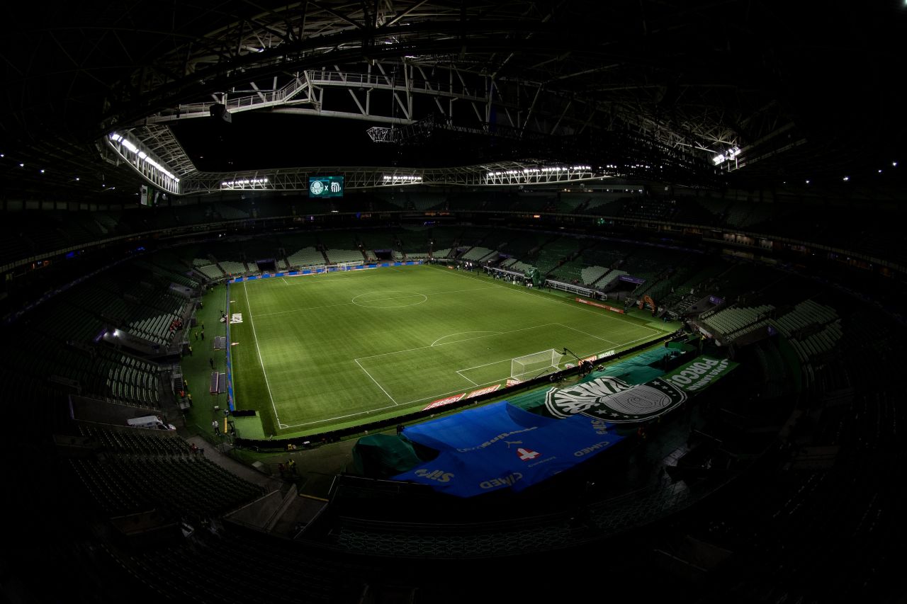 Estádio Nubank Parque em dia de jogo