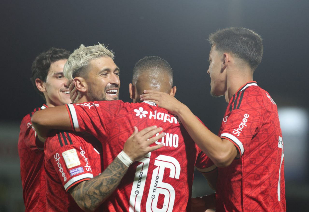 Fluminense em ação contra o Remo