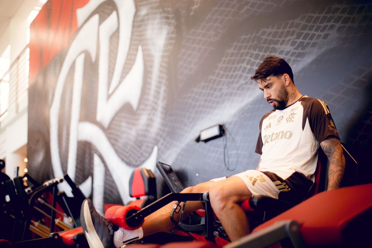 Lucas Paquetá no Ninho do Urubu