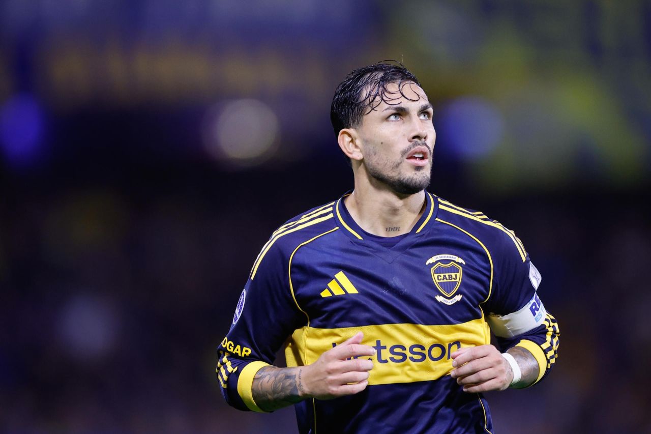 Leandro Paredes em partida pelo Boca Juniors