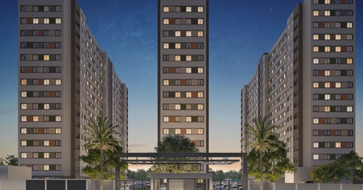 Fachada do empreendimento Parque Marista no centro de Fortaleza