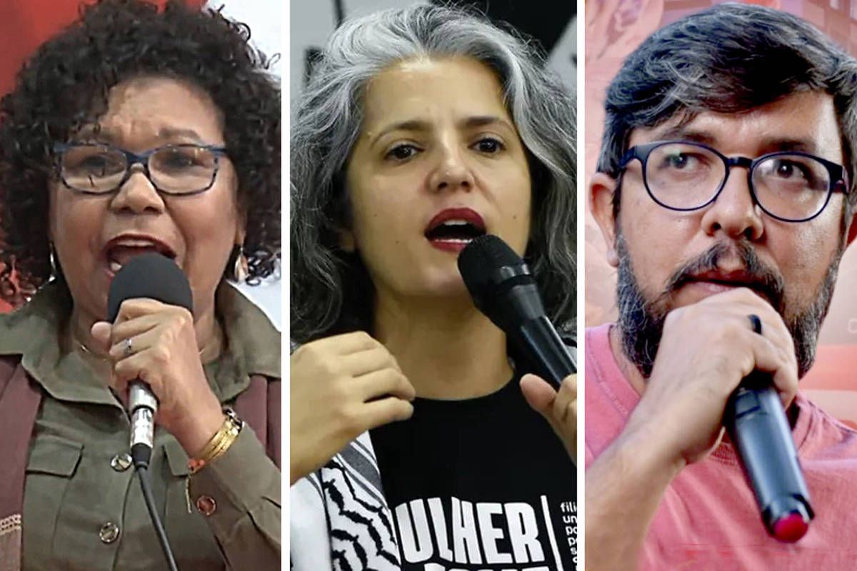 Pré-candidatos de PSTU, UP e PCB