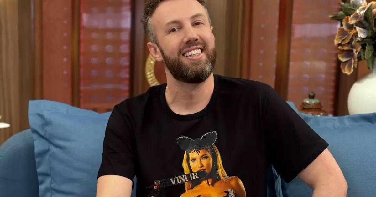 Thiago Pasqualotto no estúdio do Melhor da Tarde