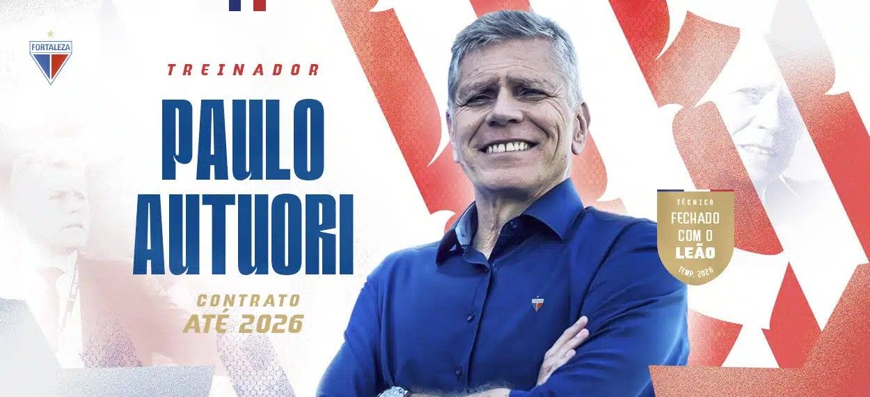 Paulo Autuori anunciado pelo Fortaleza