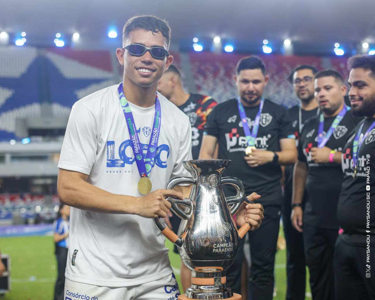 Pedro Henrique em ação pelo Paysandu