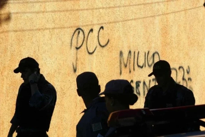 Mapa de atuação internacional do PCC