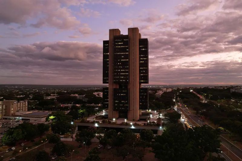 Fachada do prédio do Banco Central em Brasília