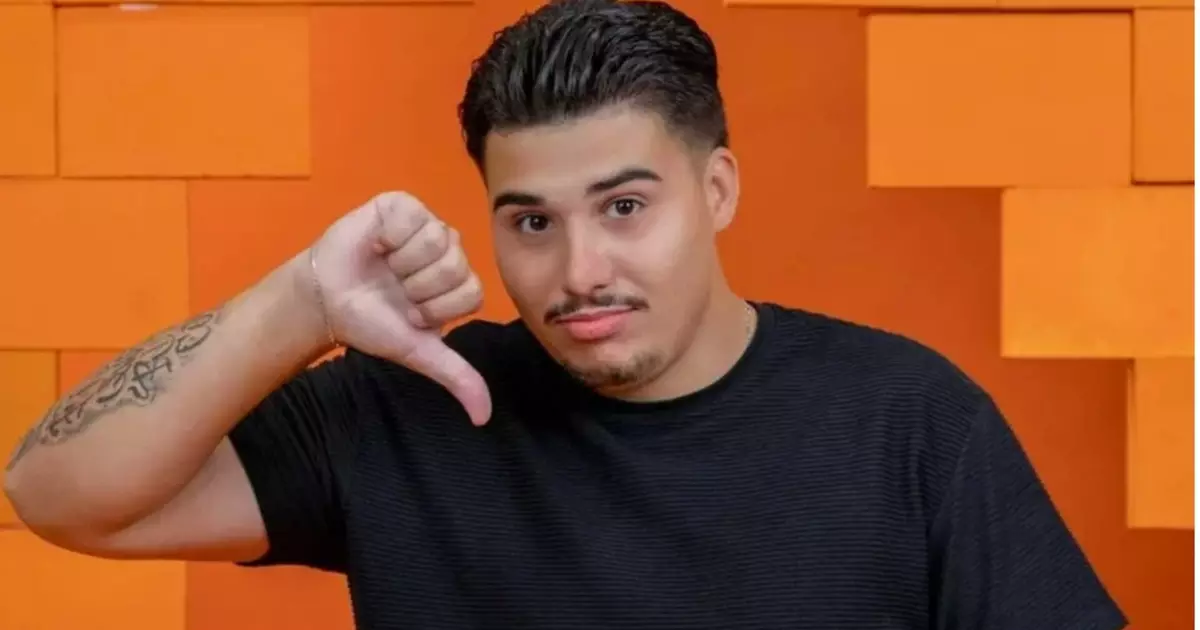 Pedro Espíndola em participação no reality show