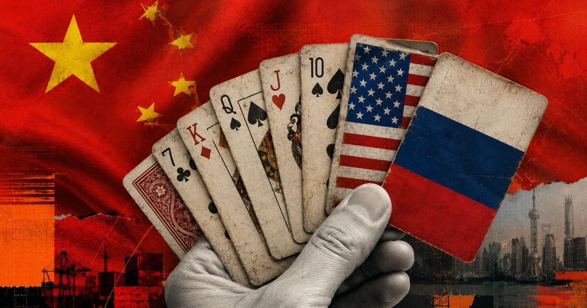 Xi Jinping com Donald Trump e Vladimir Putin em cerimônias oficiais