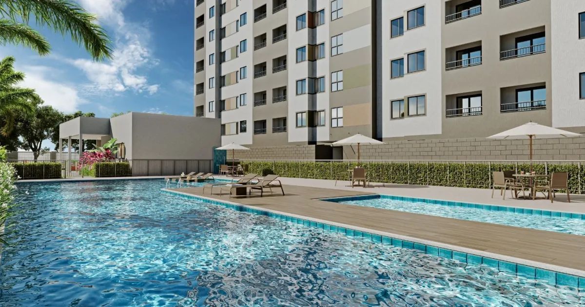 Prédio residencial em área urbana de Pernambuco