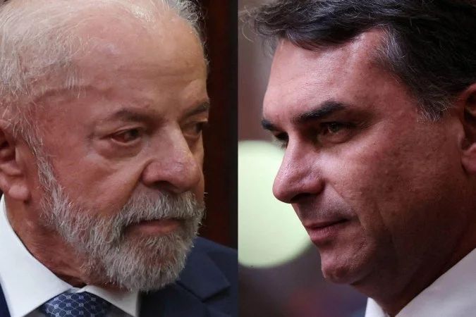 Gráfico comparando percepção pública e opiniões reais entre grupos políticos