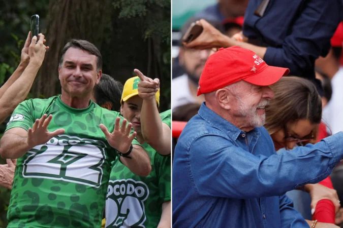 Cédulas e urna eletrônica em destaque