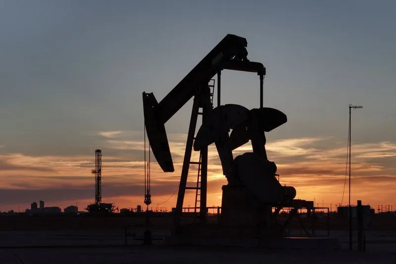 Plataforma de petróleo no mar