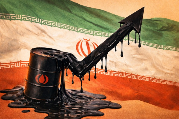 Petroleiro no Estreito de Ormuz