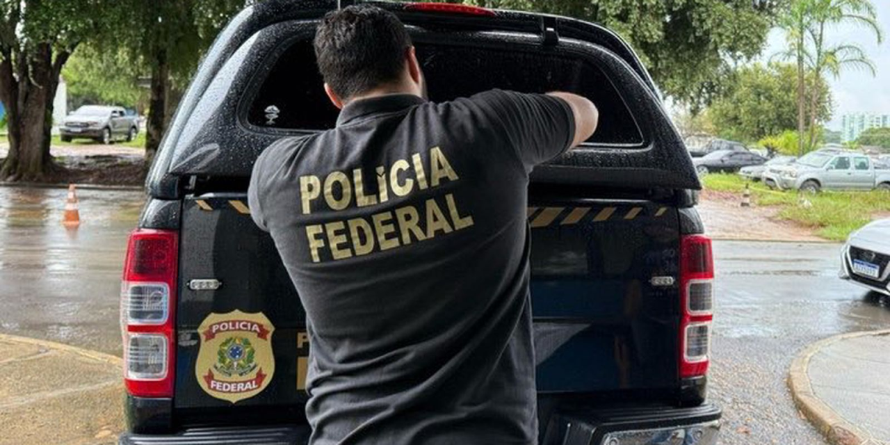 Agentes da Polícia Federal em operação