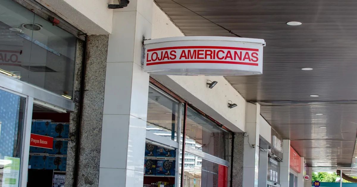 fachada de loja da Americanas