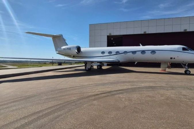 Aeronave apreendida ligada a Daniel Vorcaro