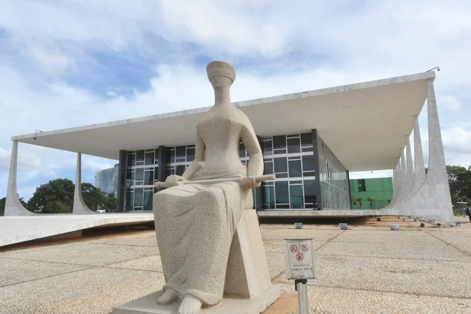 Plenário do STF durante sessão