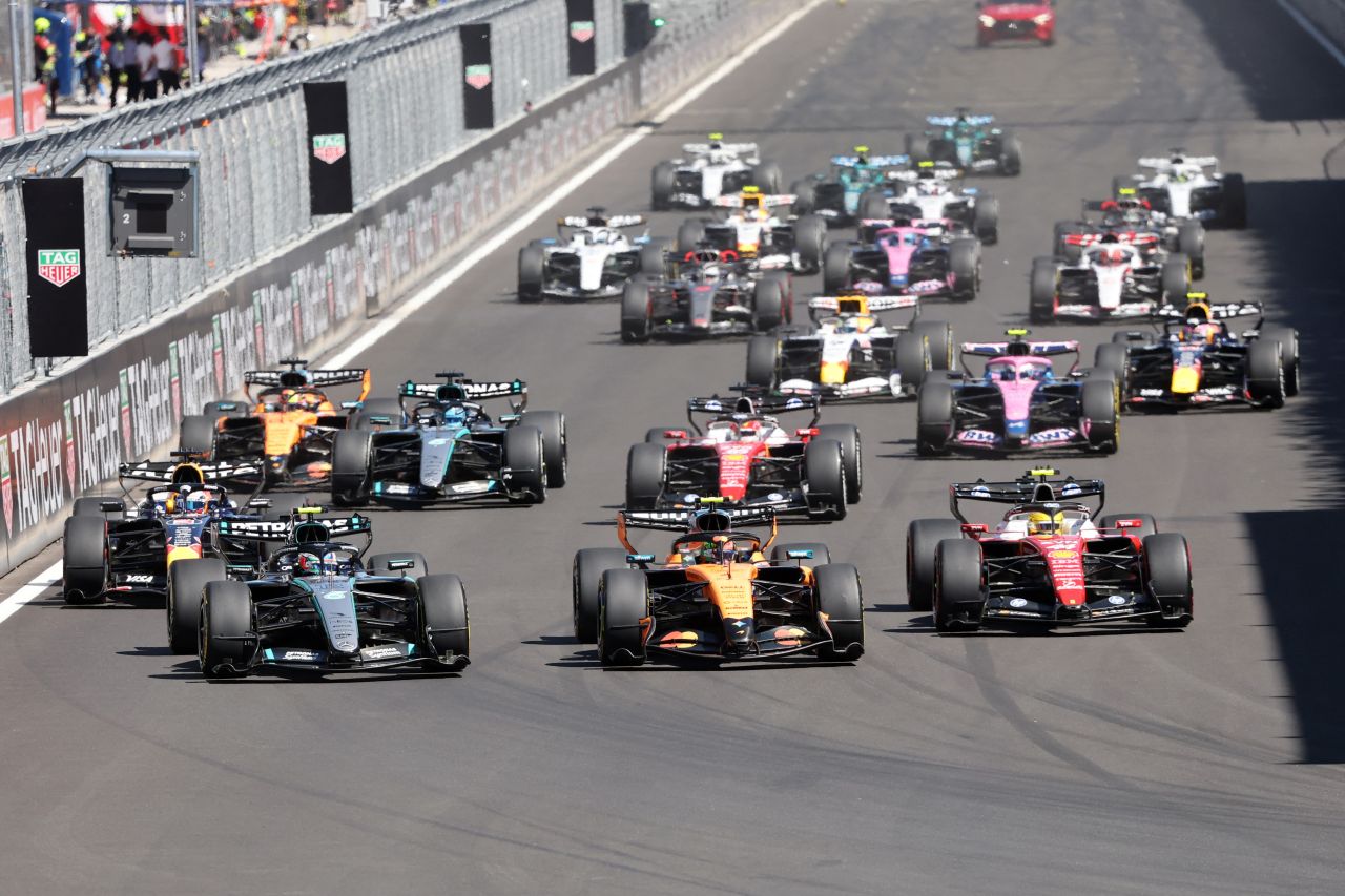 Circuito Madring durante o GP da Espanha de F1 2026