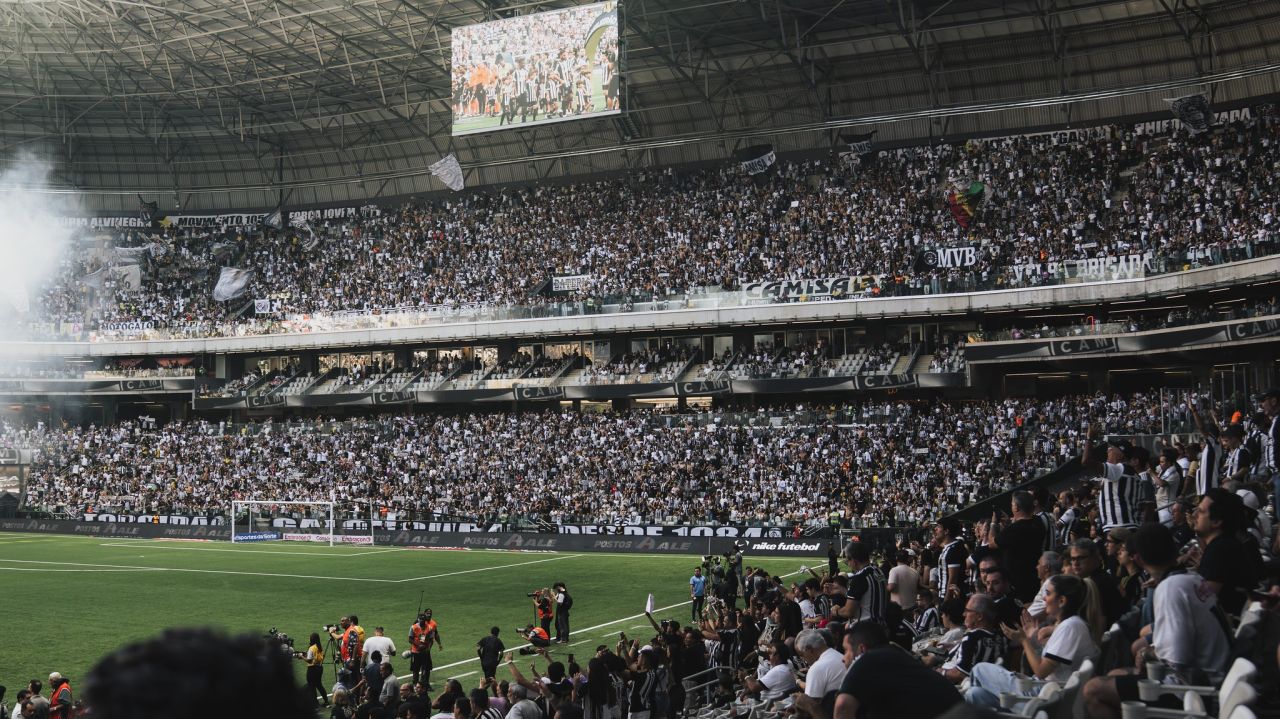 Torcida do Atlético-MG na Arena MRV