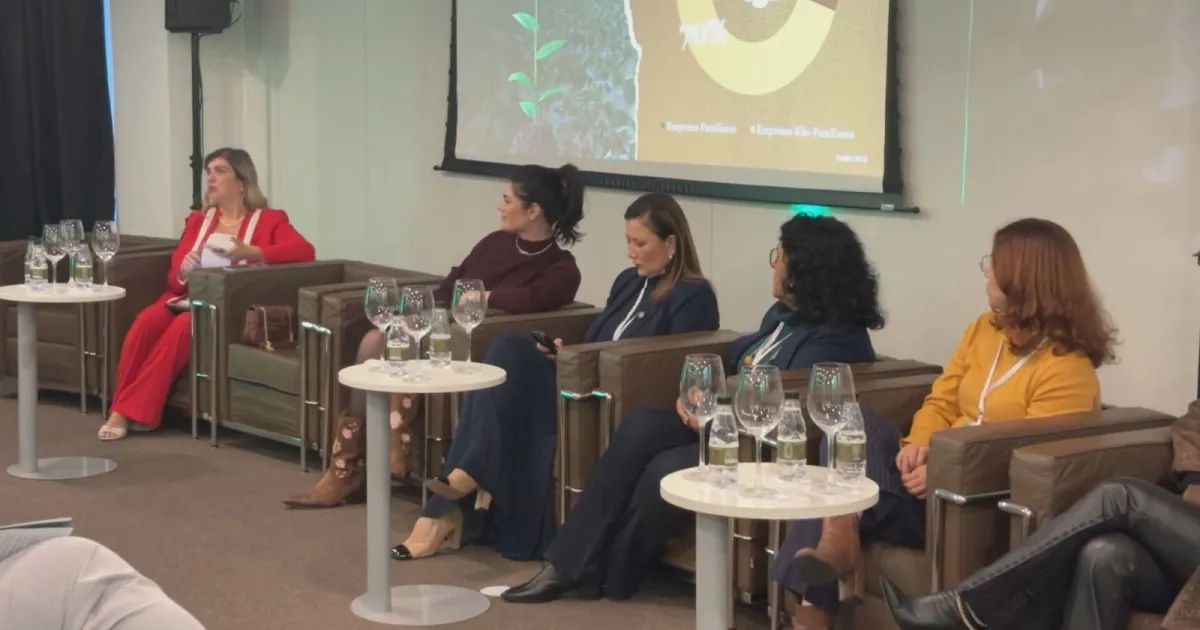 Painel do evento Planeta Mulheres Sustentáveis em São Paulo