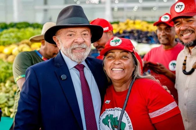 Lula durante lançamento do Plano Safra no Palácio do Planalto