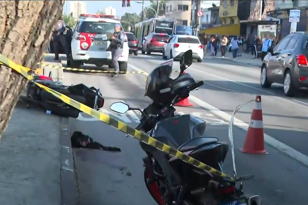 Local da ocorrência na avenida Cupecê