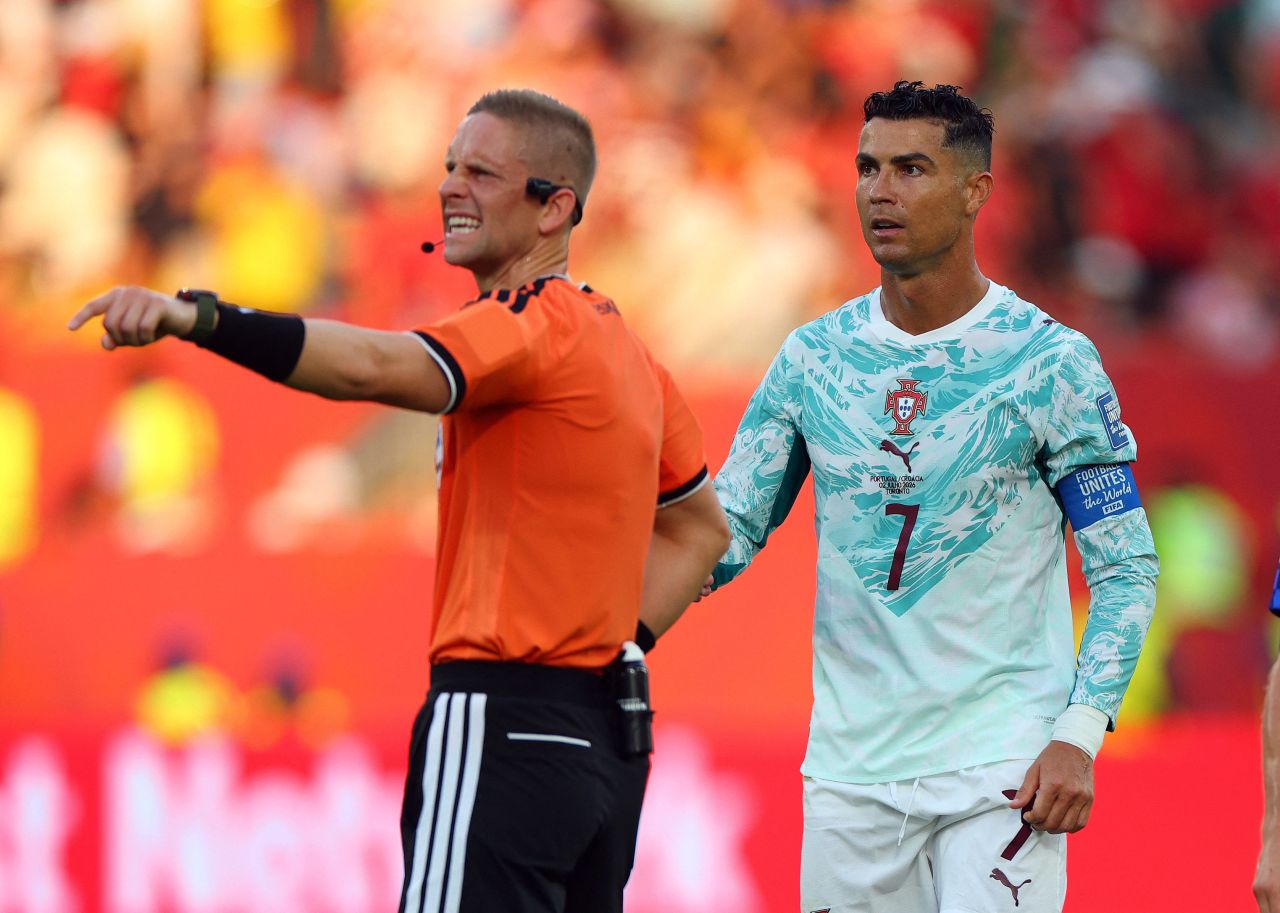 Jogadores lamentam decisão após acréscimos entre Portugal e Croácia
