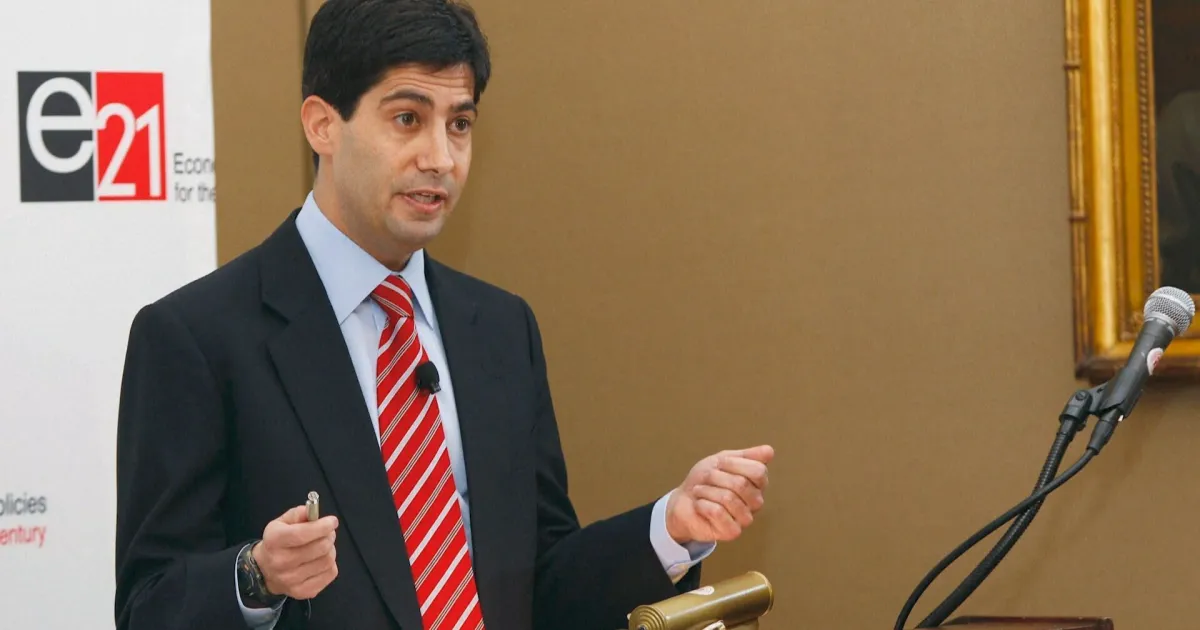 Jerome Powell em coletiva de imprensa