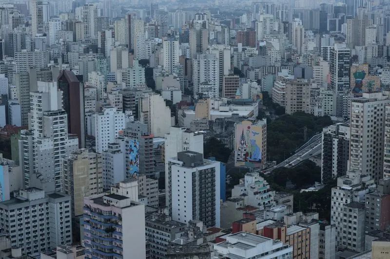 Centro do Rio com prédios históricos em reforma