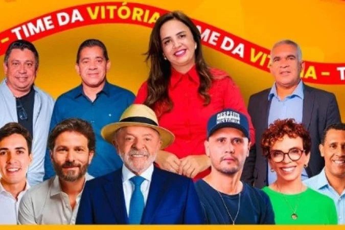 Post da prefeita Jackeliny Nascimento citando candidatos