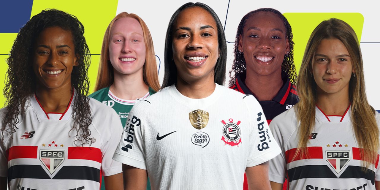 Finalistas zagueiras Prêmio Para Elas 2026